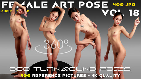 Female Art Pose Vol 18 - Reference Pictures