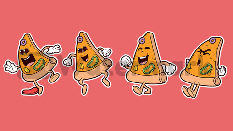 Pizza Characters!