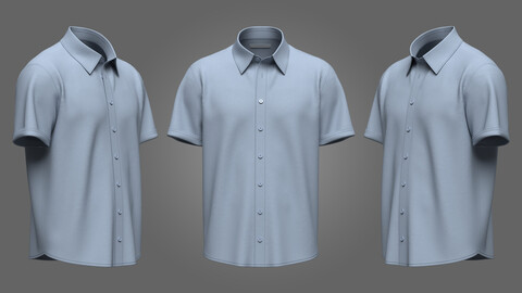 Man Shirt_3d_model