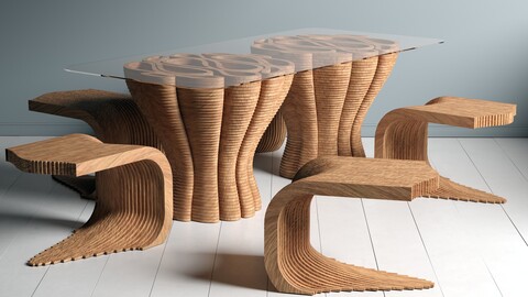 parametic Dining table