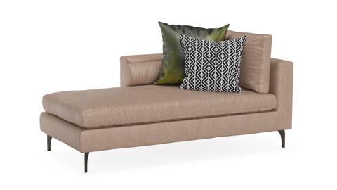 Belgraves Chaise Longue 3D Model