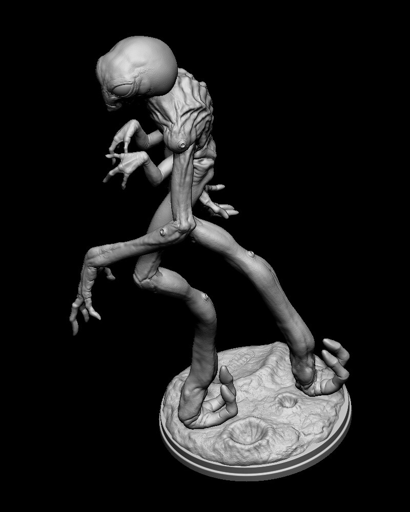 ArtStation - Alien Soldier 3D Print | Resources