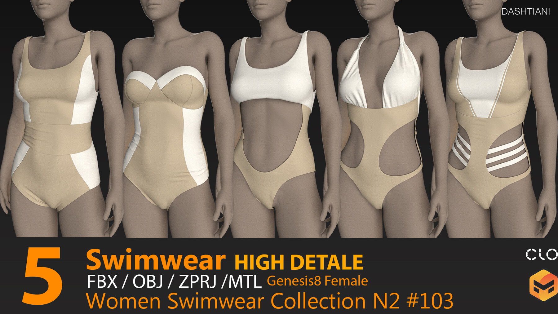 ArtStation - Women's Bodysuit with leggings outfit- MD, Daz3d