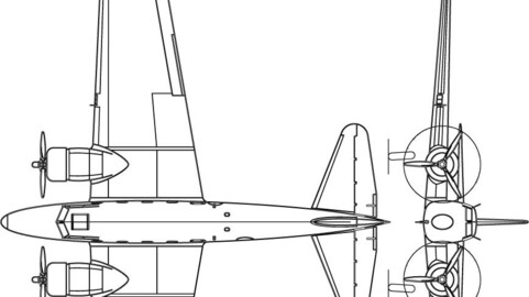 Boeing 247-svg vector file