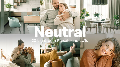 20 Neutral LUTs & Lightroom Presets