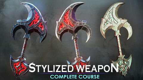 Stylized Game Weapon Course