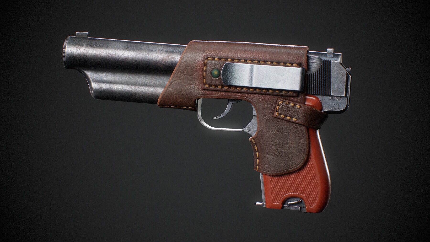 ArtStation - Type 64 Pistol [Game model] | Game Assets