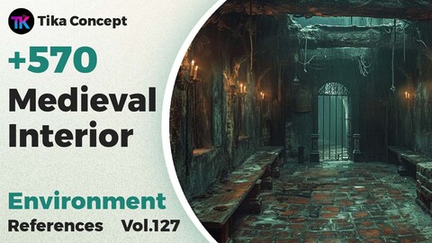 +570 Medieval Interior (4k) | Vol_127