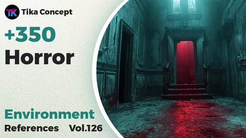 +350 Horror Environment (4k) | Vol_126