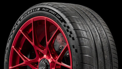 MICHELIN® Pilot Sport Cup 2 Connect N0 • 275/35 ZR20 (102Y) XL • 240/AA/A (Real World Details) 911 GT3 RS Front