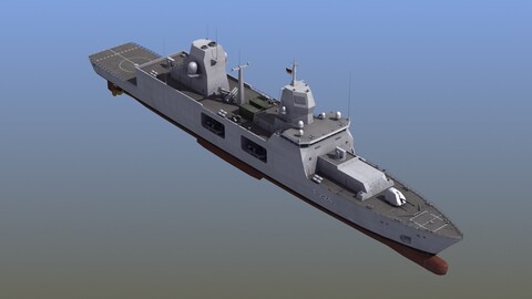 F224 Baden Wurttemberg Frigate