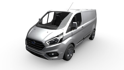 Efficiency Redefined: Ford Transit Custom 3D Model