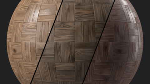 Parquet Materials 43- Sbsar Seamless PBR 4k