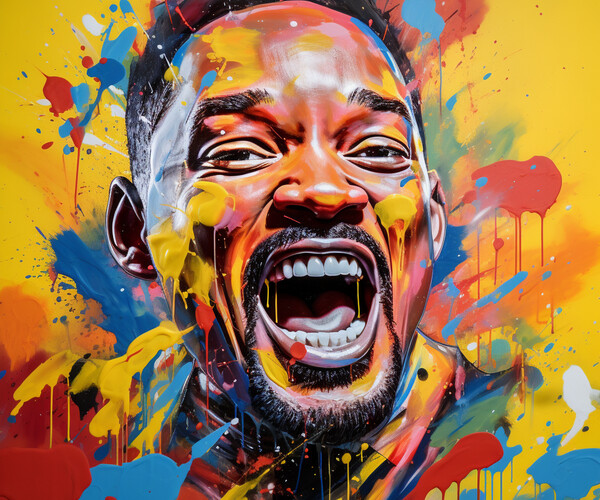 ArtStation - WILL SMITH--STREET ART [ai art] | Artworks