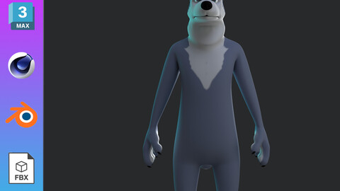 Stylized OLd Wolf Model