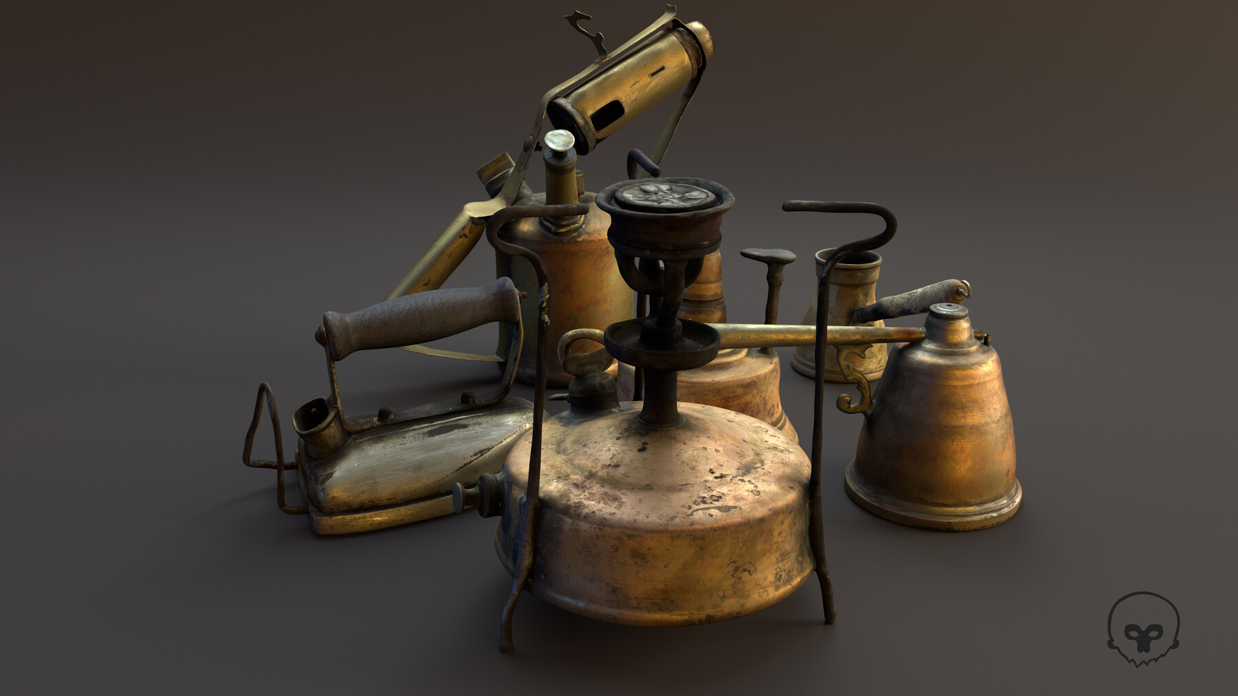 ArtStation - Antique Household Pack Vol 1 - Photogrammetry | Resources