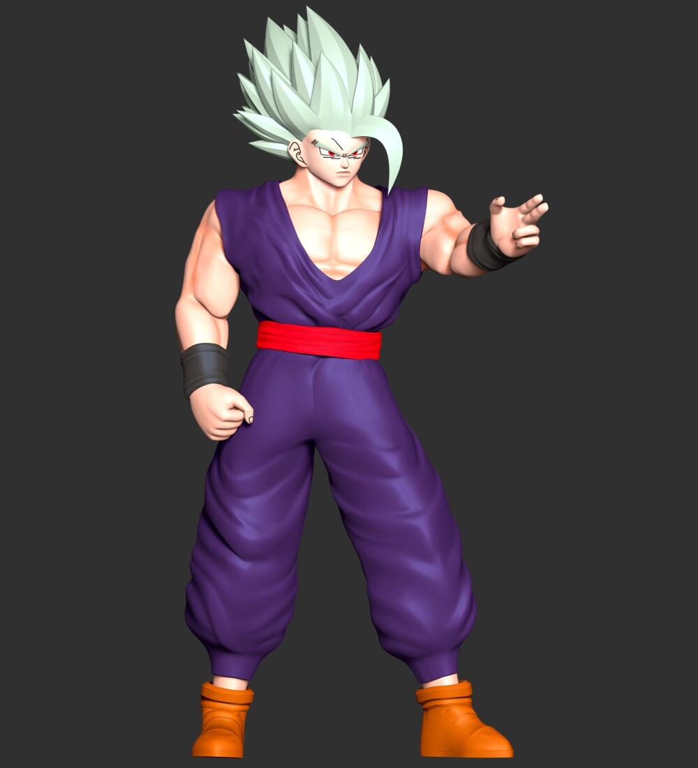 ArtStation - Dragon Ball - Gohan Beast | Resources