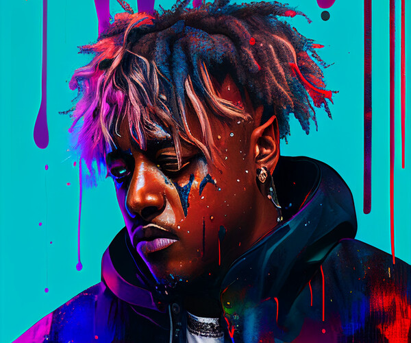 ArtStation - JUICE WRLD --ART [ai art] | Artworks