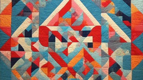 Quadratic Quilt Quest: Geometric Pattern Adventure