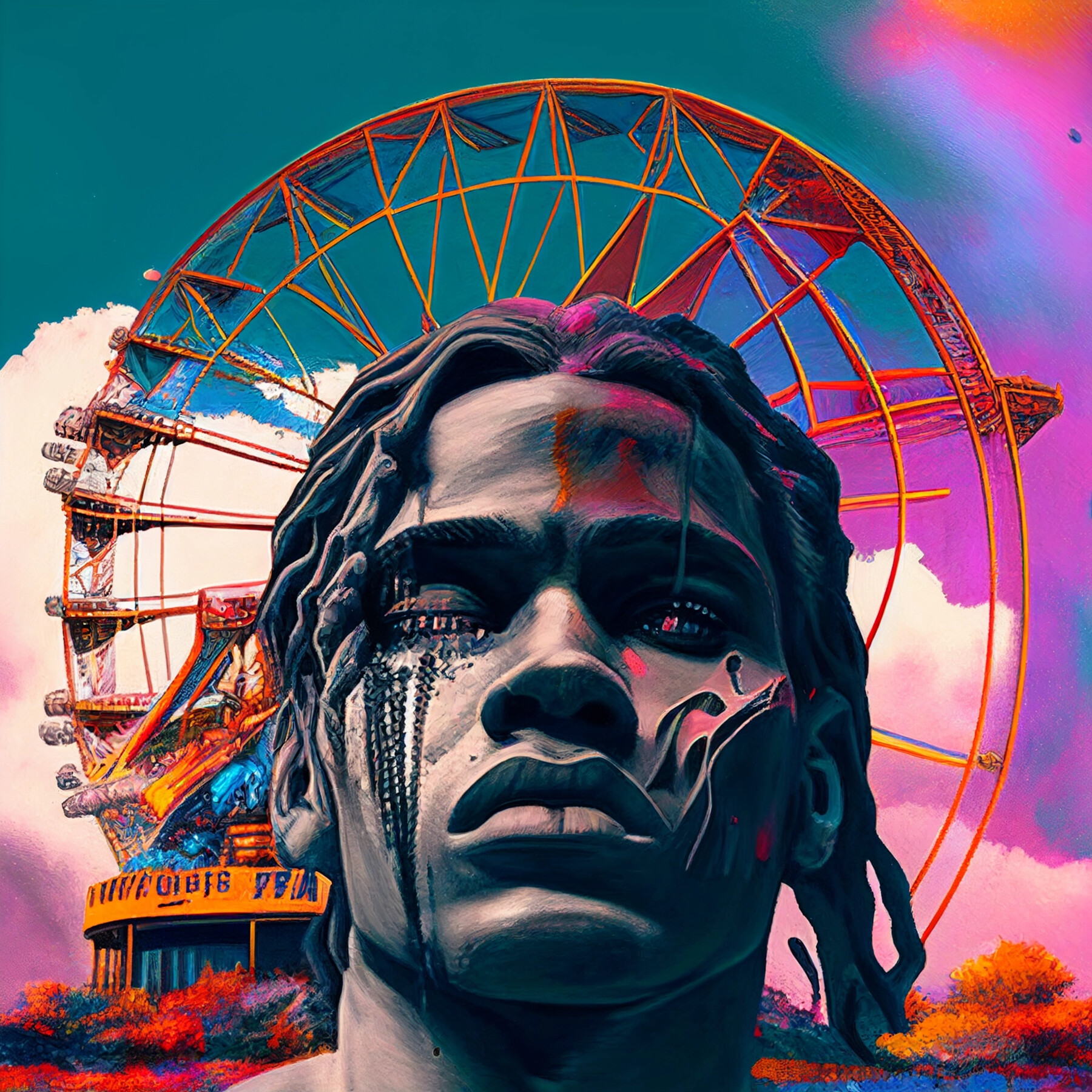 ArtStation - TRAVIS SCOTT --ART IV [ai art] | Artworks