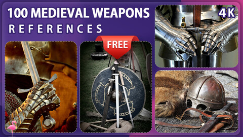 100 Medieval Weapons Image References |100% Free |