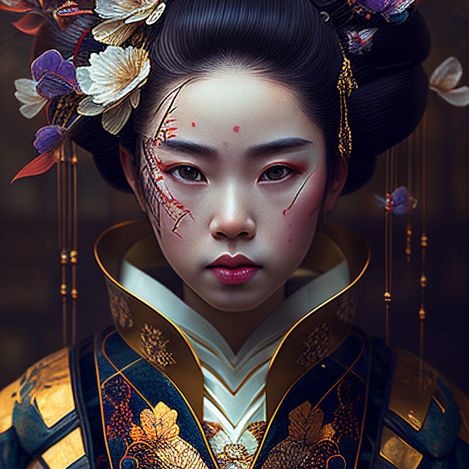 ArtStation - GEISHA -ART II [ai art] | Artworks