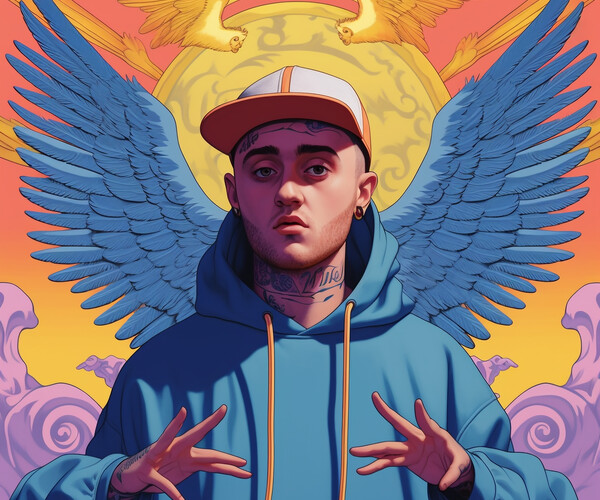 ArtStation - MAC MILLER ART III [ai art] | Artworks