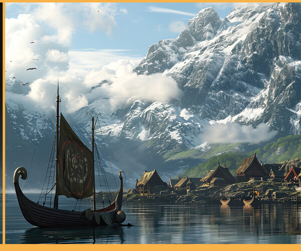 ArtStation - 505 Viking Environment References | Artworks