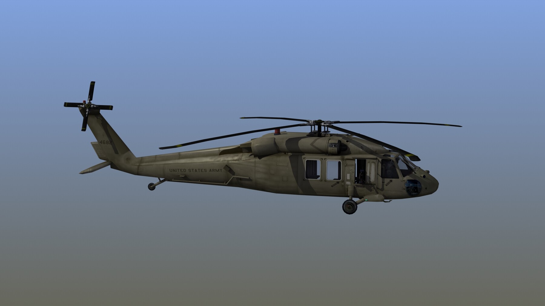 ArtStation - UH60M Blackhawk Helicopter | Game Assets