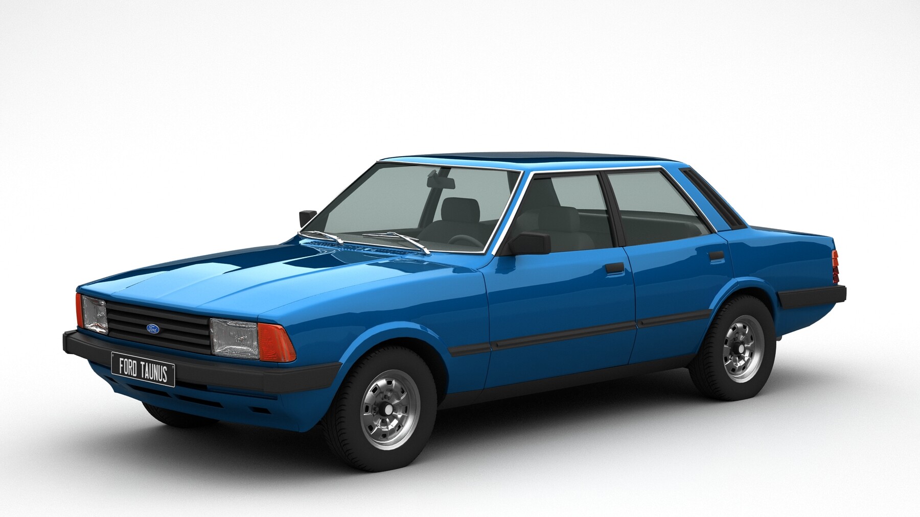 ArtStation - Ford Taunus TC3 1980 | Game Assets