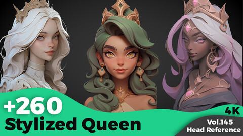 +260 Stylized Queen (4k)