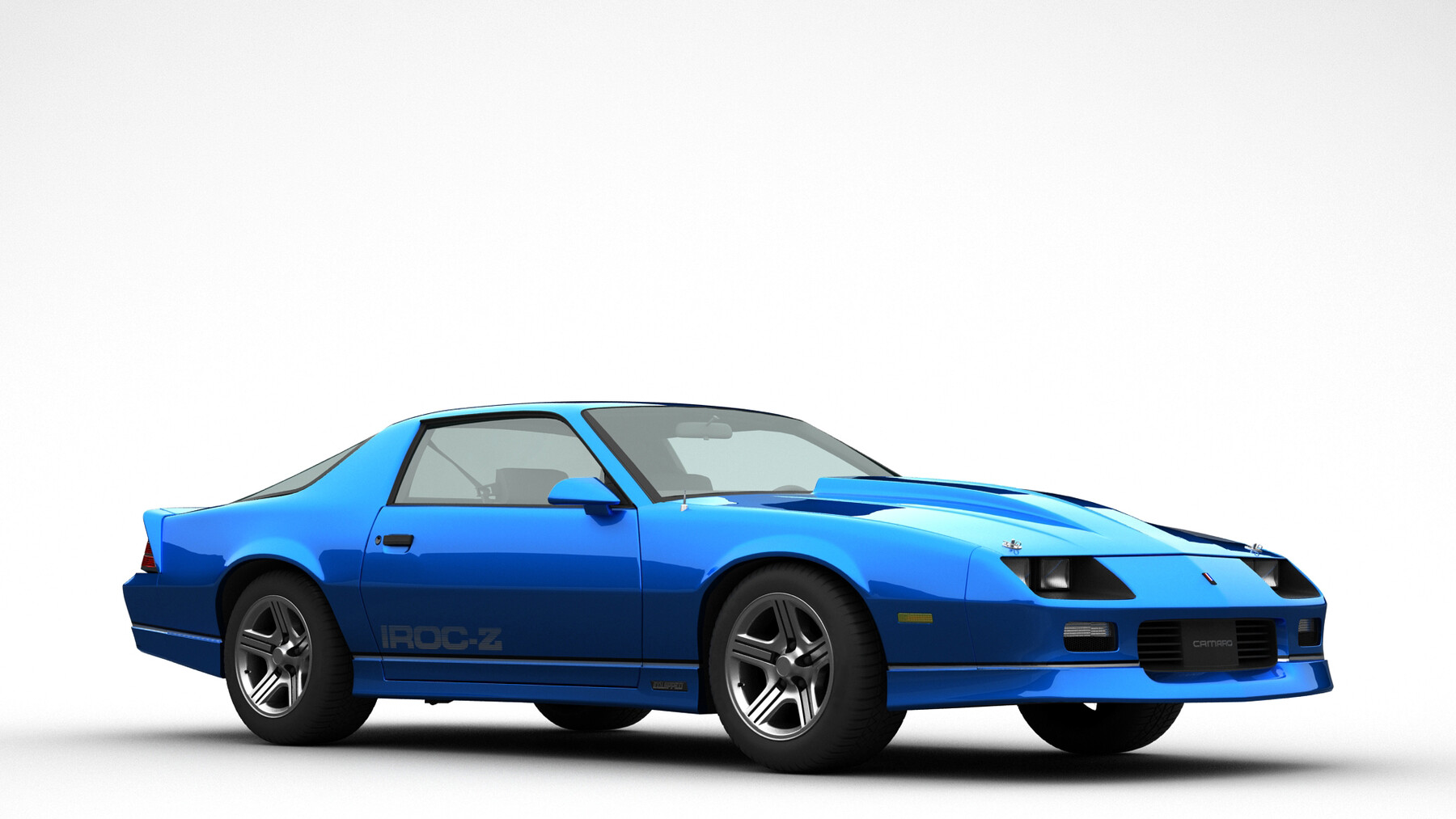 ArtStation Chevrolet Camaro Z28 IROCZ Game Assets