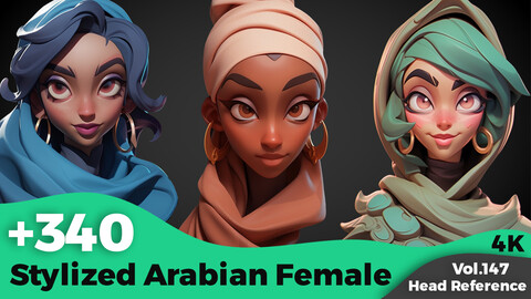 +340 Arabian Female Concept(4k)