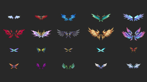 20 Fantasy Wings Collection