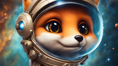 Astronaut Fox