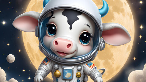 Cow Over the Moon