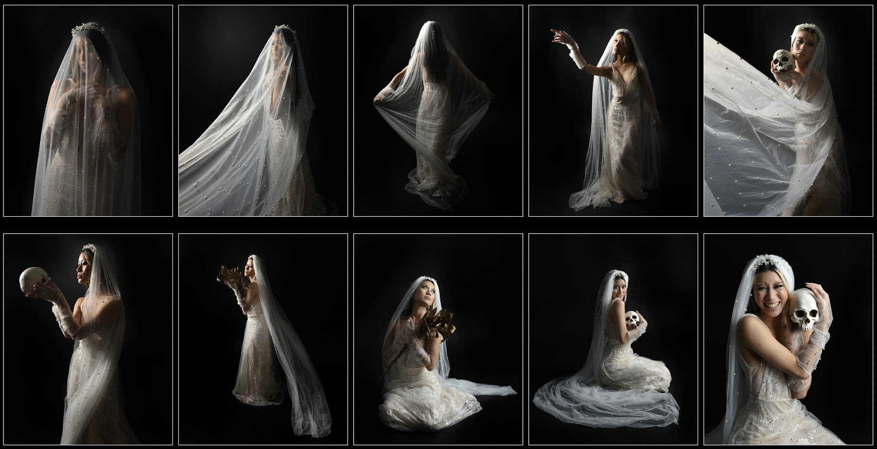 ArtStation - x141 Ghost Bride- Stock Model Reference Pack | Resources