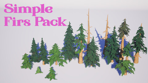 Simple Firs Pack