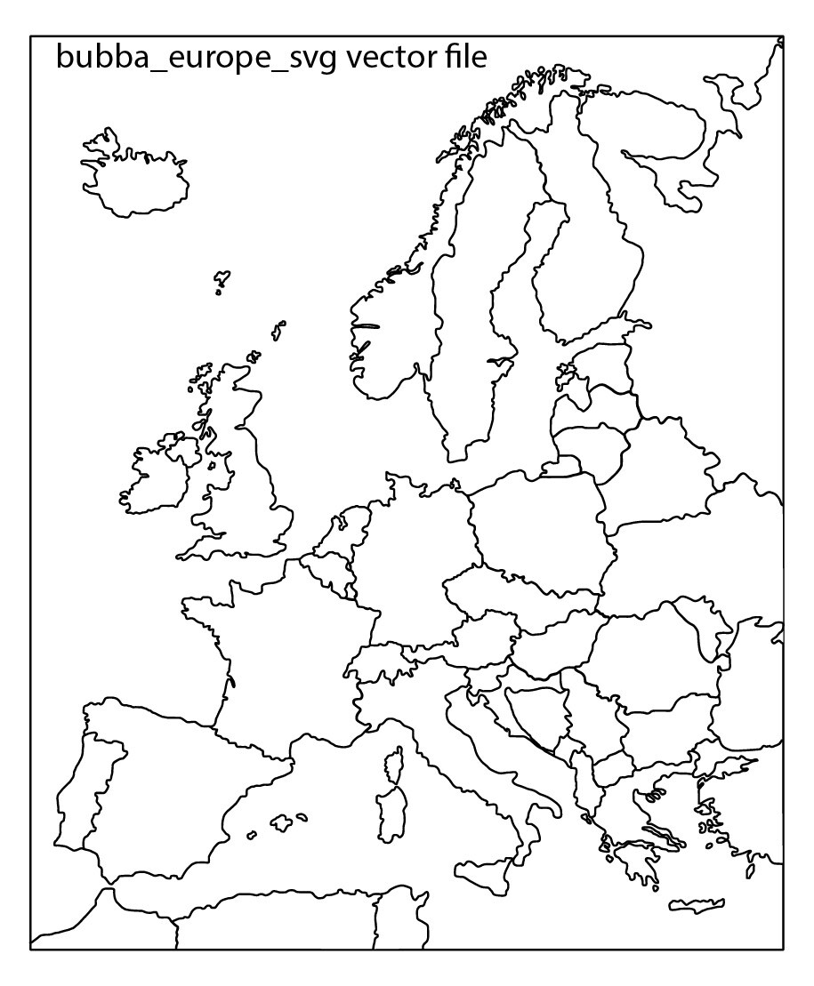 ArtStation - bubba_europe_svg vector file 9 | Artworks