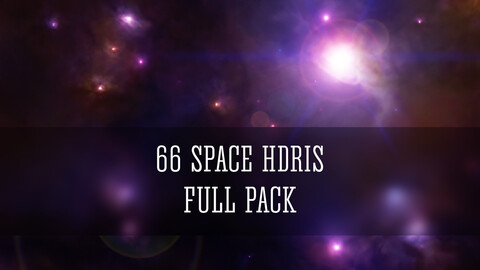 82 Space 8K Hdris. Full Pack.