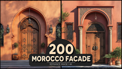 Morocco Facade 4K Reference/Concept Images