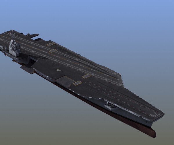 ArtStation - JFK Aircraft Carrier | Game Assets