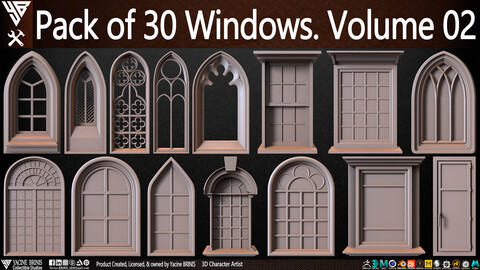 Pack of 30 Windows Volume 02