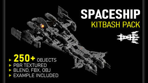 Spaceship Kitbash Pack