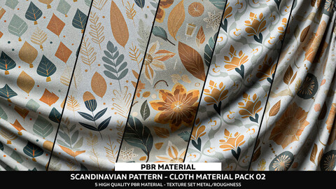 Scandinavian Pattern Fabric Pack 02