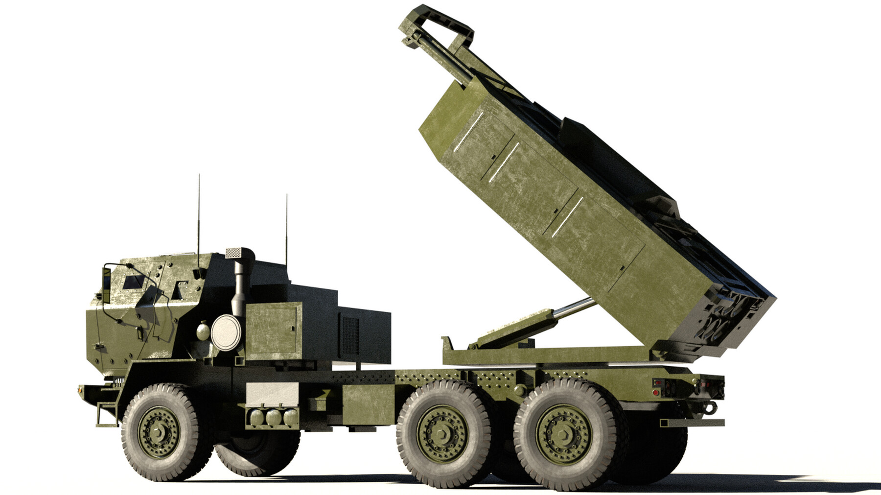 ArtStation - M142 HIMARS MLRS 3D model | Resources