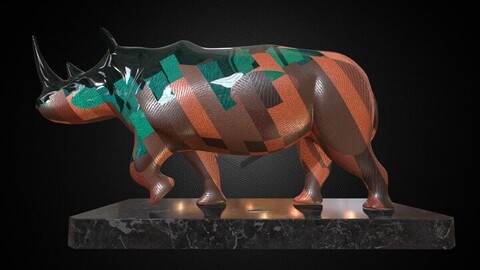 Rhino - Sculpture