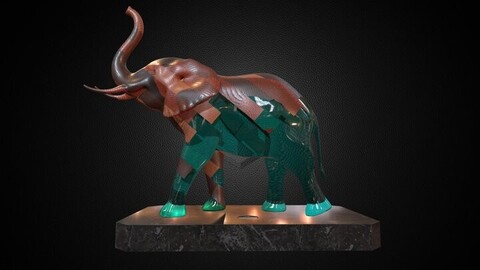 Elephant - Sculpture