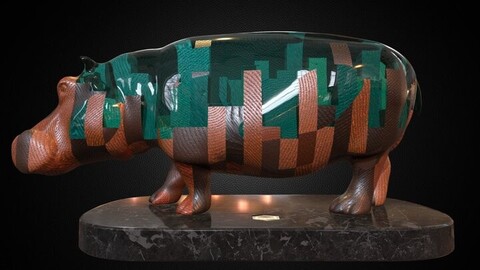 Hippo - Sculpture