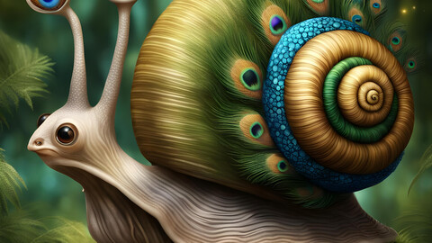 Peacock Snail